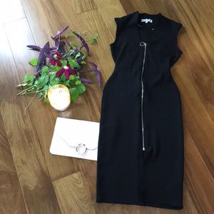 Little Black Dress FULL ZIPPER FRONT